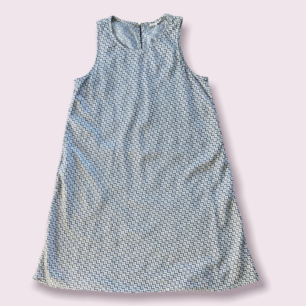 GAP medium indigo swing dress with pockets